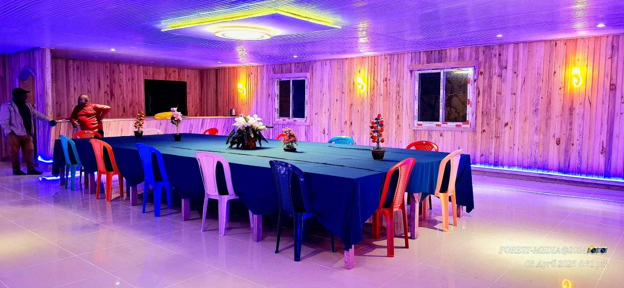 Conference Hall with LED Lighting