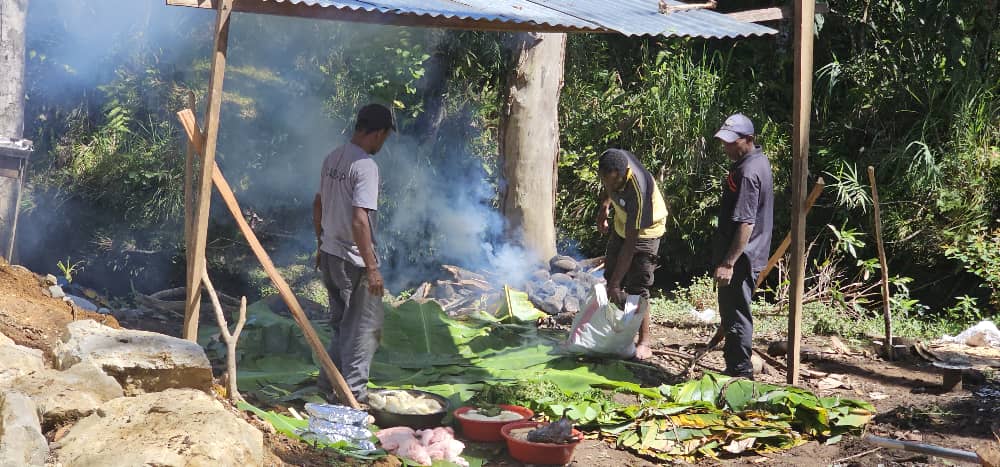 Outdoor Cooking Area