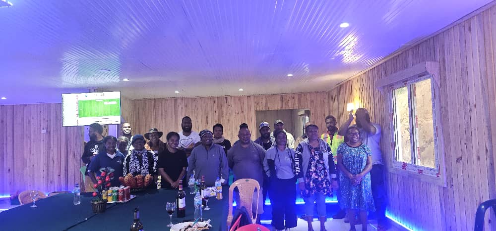 WPU staff in the restaurant